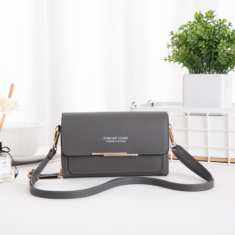 One Shoulder Crossbody Medium Long Handbag for Women