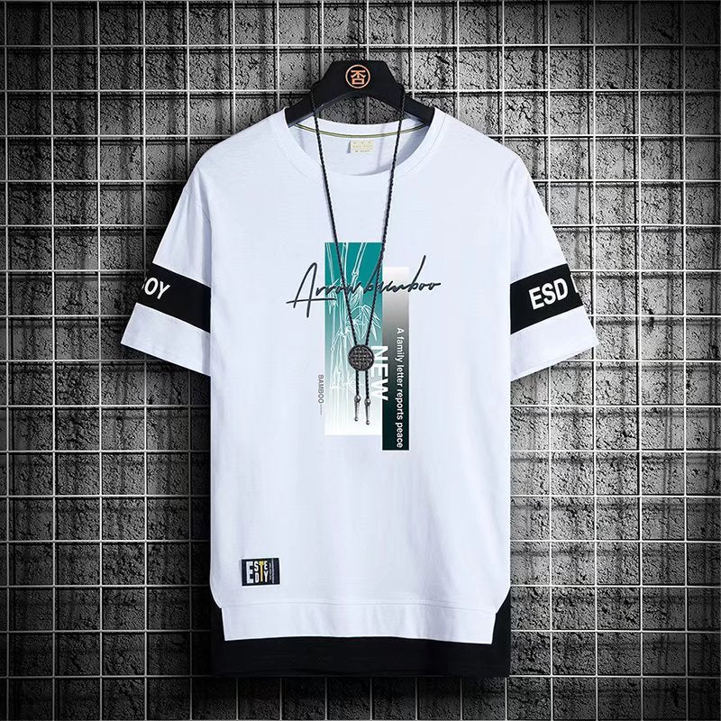 2024 Men's Korean Fashion Summer Short Sleeve T-Shirts