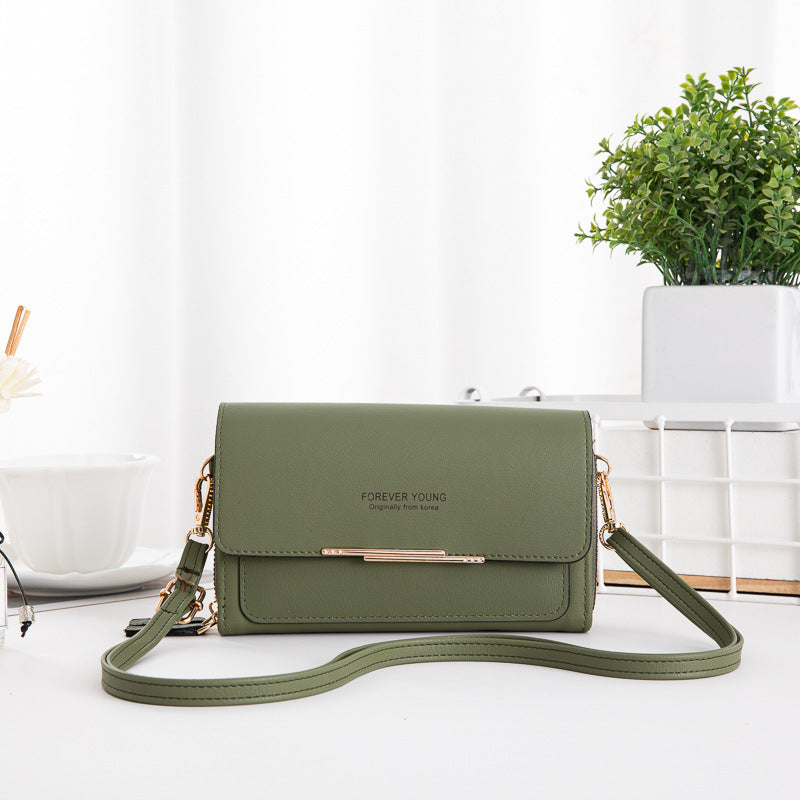 One Shoulder Crossbody Medium Long Handbag for Women