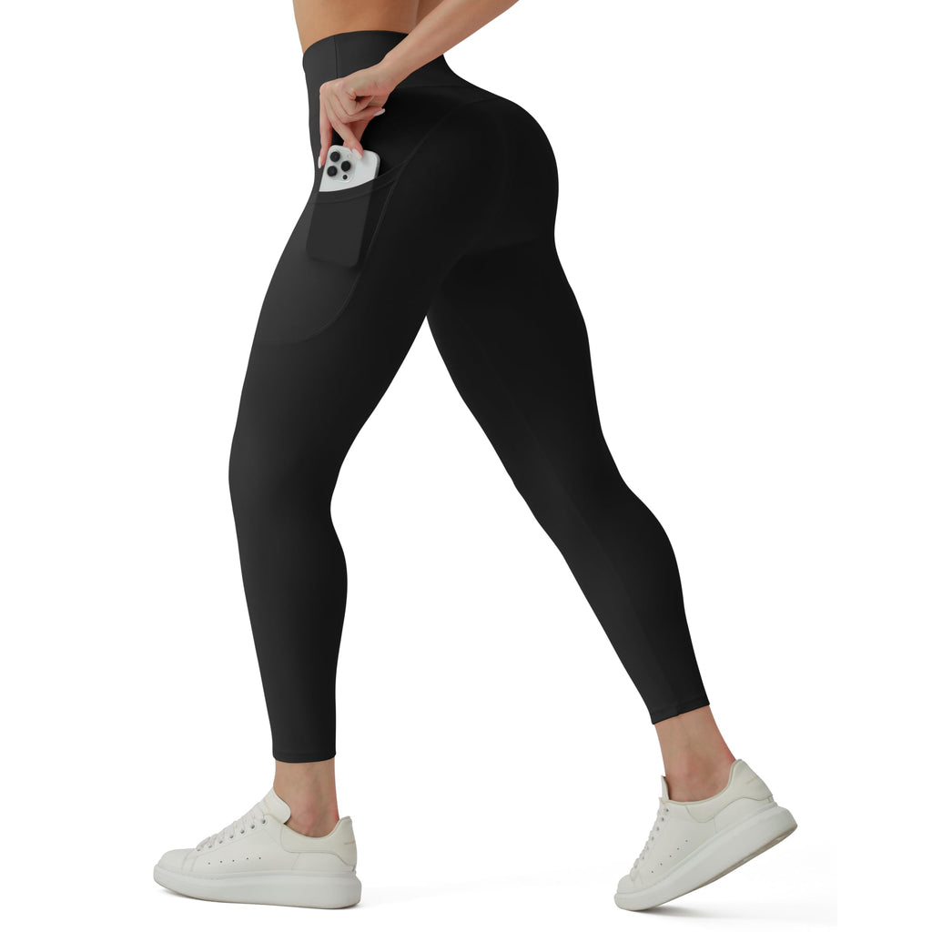 High Waisted Lounge Leggings 25"-No Front Seam Tummy Control Buttery Soft Yoga Pants Workout Leggings for Women