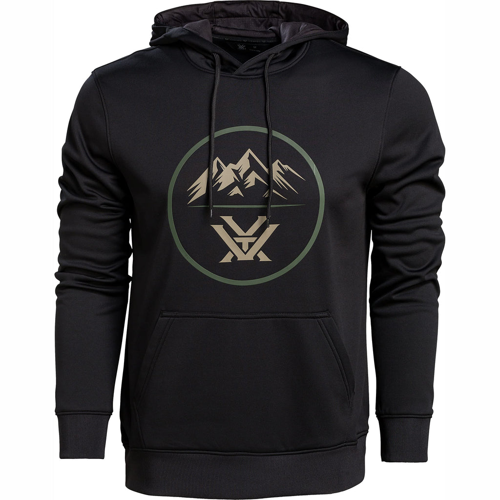 Vortex Optics 3 Peaks Performance Hoodies (BlackLarge)