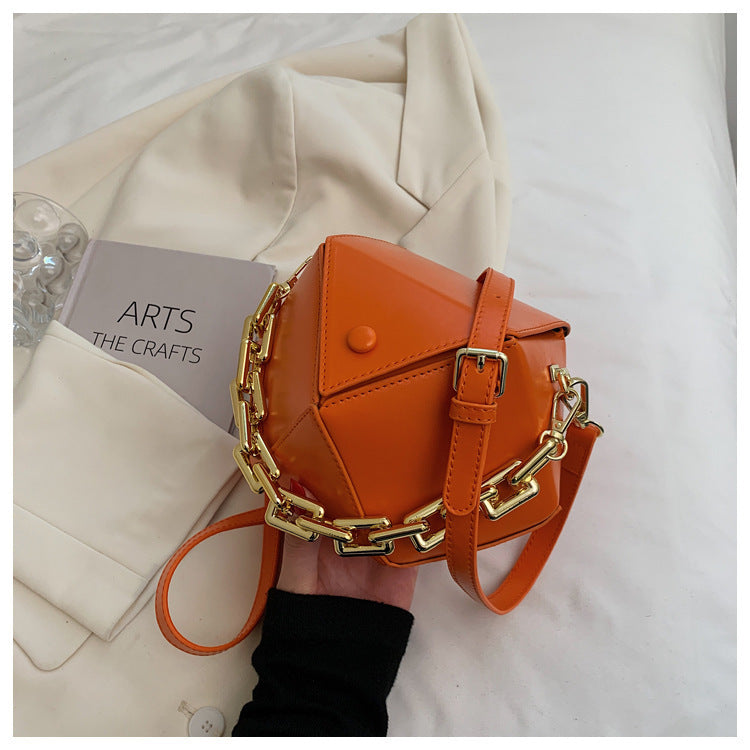 3D Diamond Chain Handbag for Women