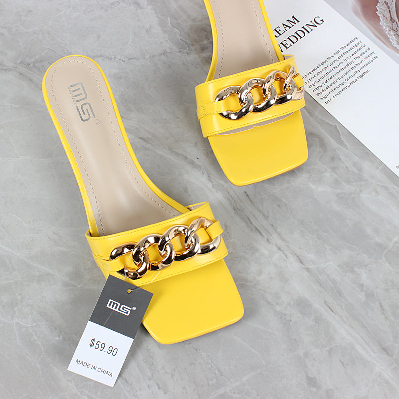 Simple Stiletto Slippers for Women