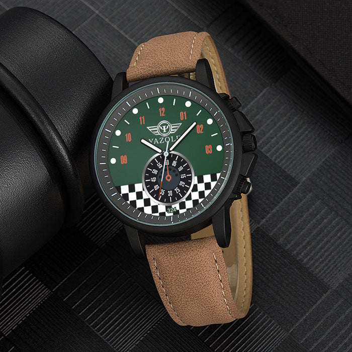 Mini Dial Korean Style Quartz Couple Watches