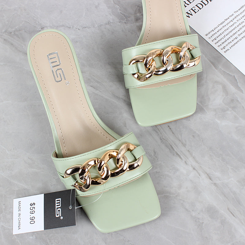 Simple Stiletto Slippers for Women