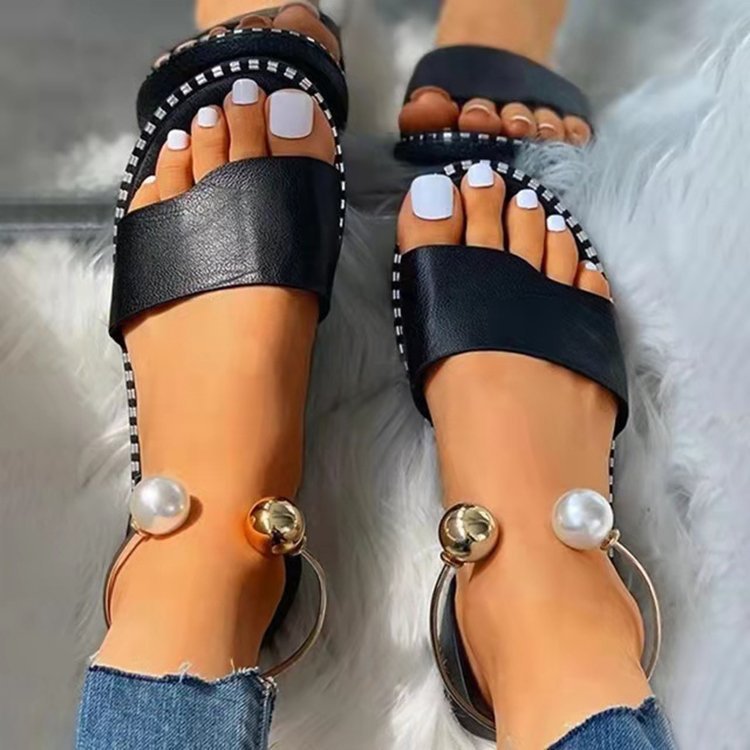 Fashion Pearl Sandals and Slippers for Women
