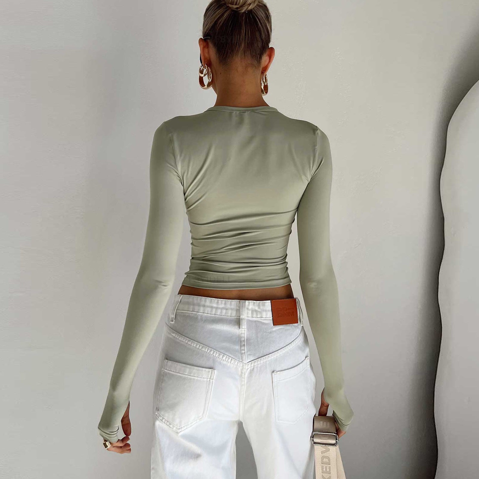 Women's Long Sleeve Casual T-Shirts for Spring & Autumn