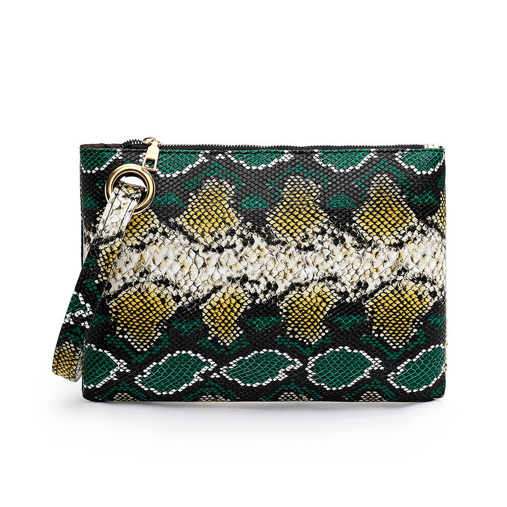 Snake-Shaped PU Handbag for Women