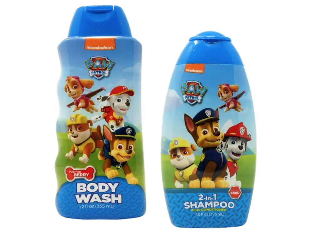 Paw Patrol Shampoo and Body Wash - Kids Super Pups Bath Set