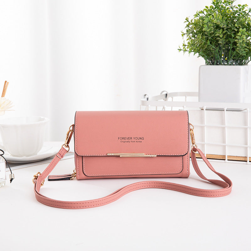 One Shoulder Crossbody Medium Long Handbag for Women