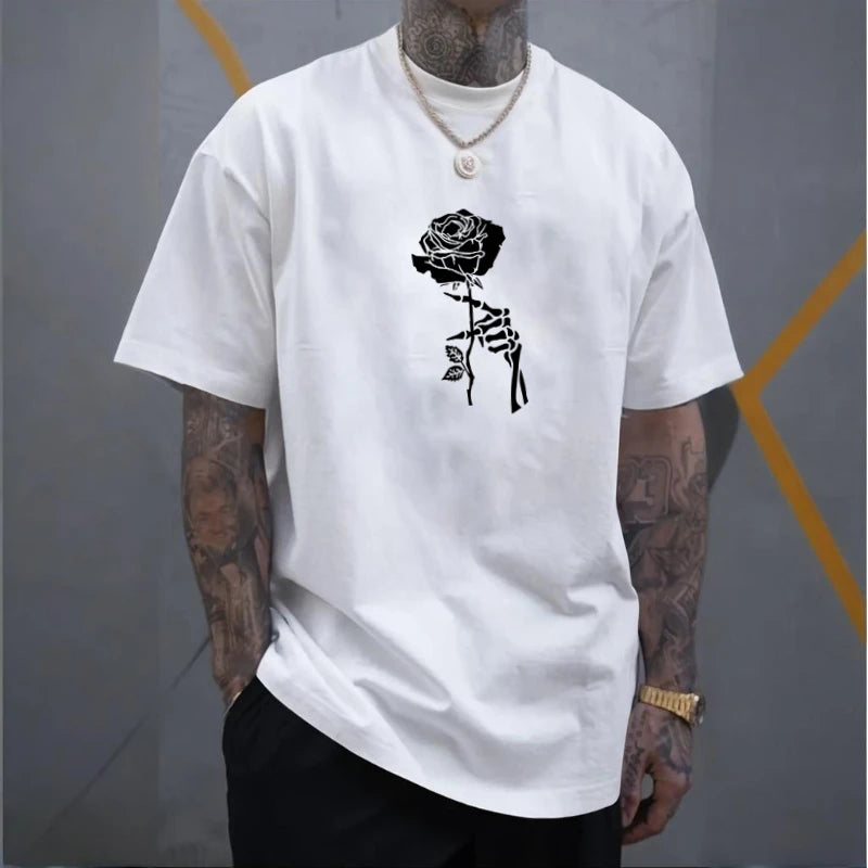 Customizable Printed Man T-shirt Wholesale Summer Casual Clothing Your Logo Printing Tshirt Plus Size Sports Men's T-shirts