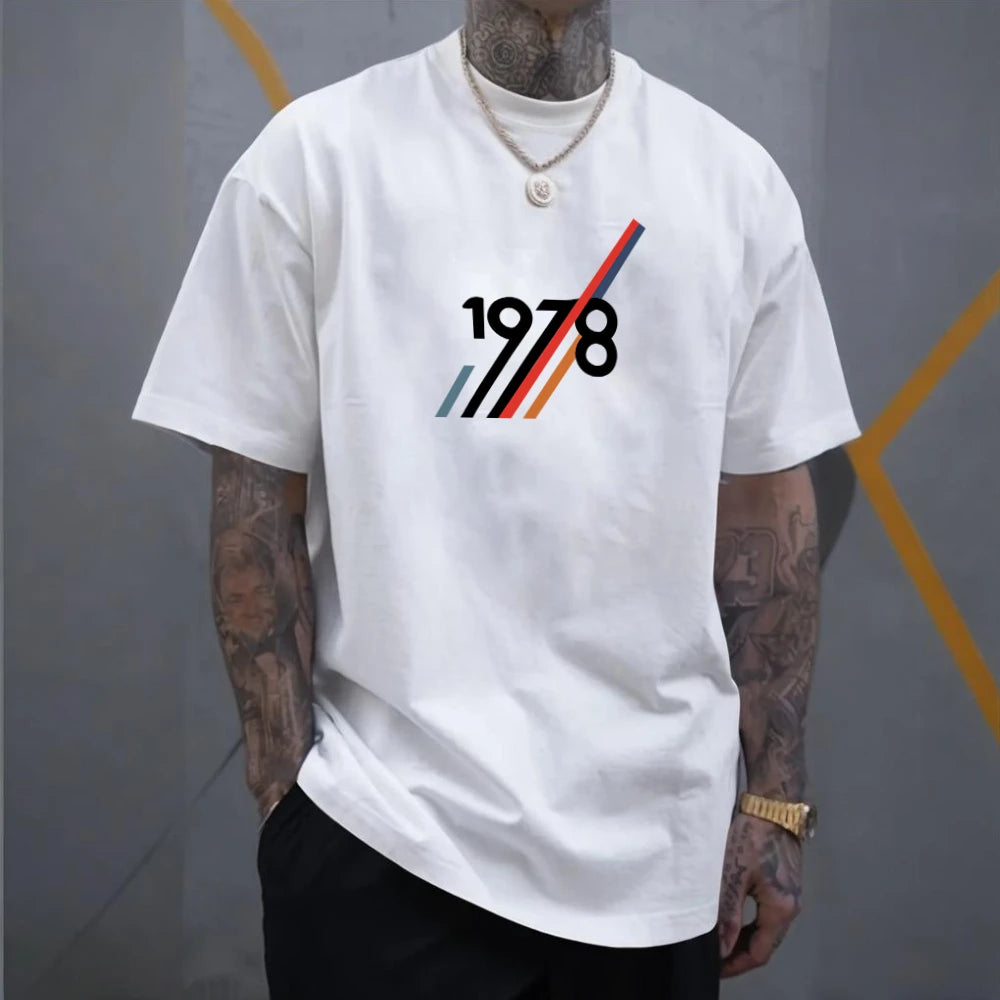 Free Customization of Printed Patterns Man T-shirt Wholesale New Summer Casual Clothing Your Logo Printing Tshirt Men's T-shirts