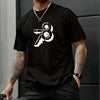 Free Customization of Printed Patterns Man T-shirt Wholesale New Summer Casual Clothing Your Logo Printing Tshirt Men's T-shirts