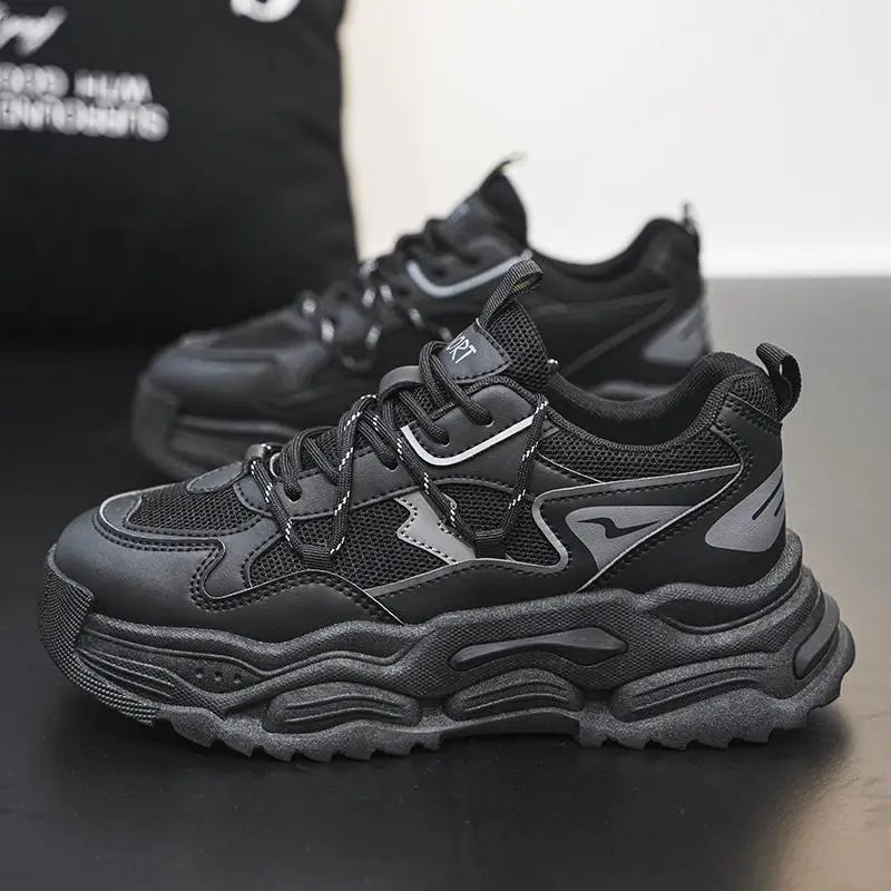 The 2026 New Spring Versatile Casual Youth Height-Increasing Sneakers with Fashionable Retro Style
