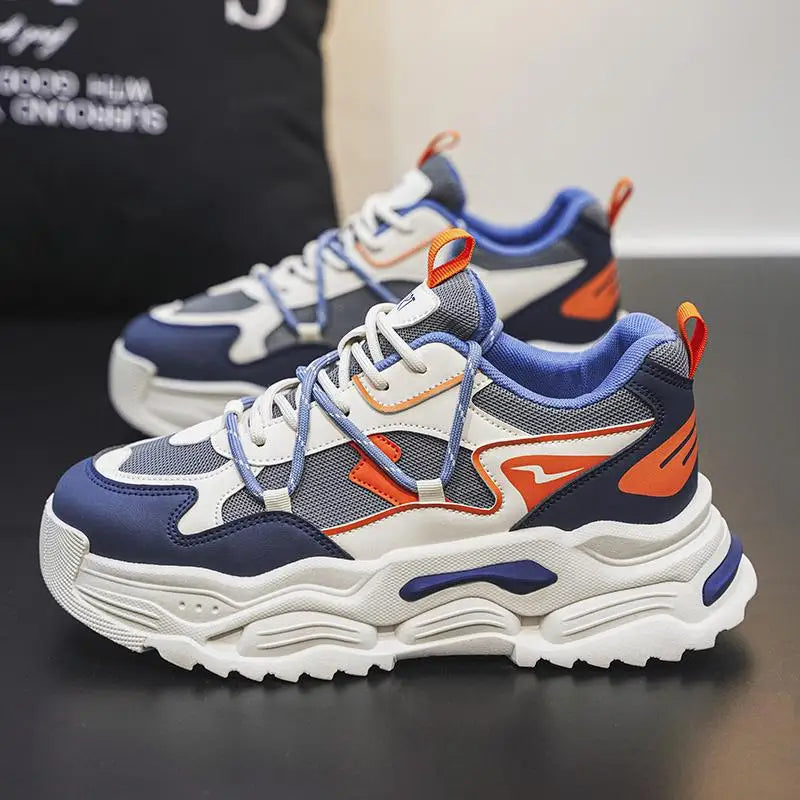 The 2026 New Spring Versatile Casual Youth Height-Increasing Sneakers with Fashionable Retro Style