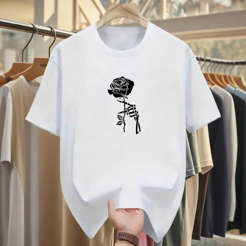 Customizable Printed Man T-shirt Wholesale Summer Casual Clothing Your Logo Printing Tshirt Plus Size Sports Men's T-shirts