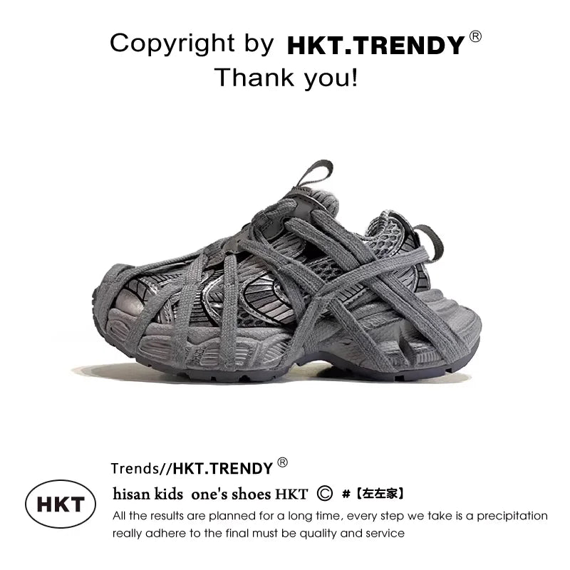 TBS Hottest Trendy Brand Children 3xl Boys Sneakers Spider Strap Vintage Sports Shoes Nice Quality Distressed Chunky Sneakers