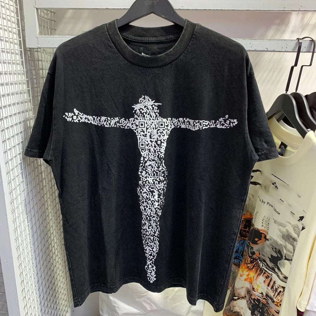 2025 Summer Hot Diamond Short Sleeve Dog Pattern T-Shirt for Streetwear Vale Valley Lives Cotton Home Shirts