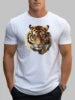Wholesale Blank Plain Summer Clothes Customizable Your Logo Printing Polyester Cotton Tshirt Plus Size Men's T-shirt