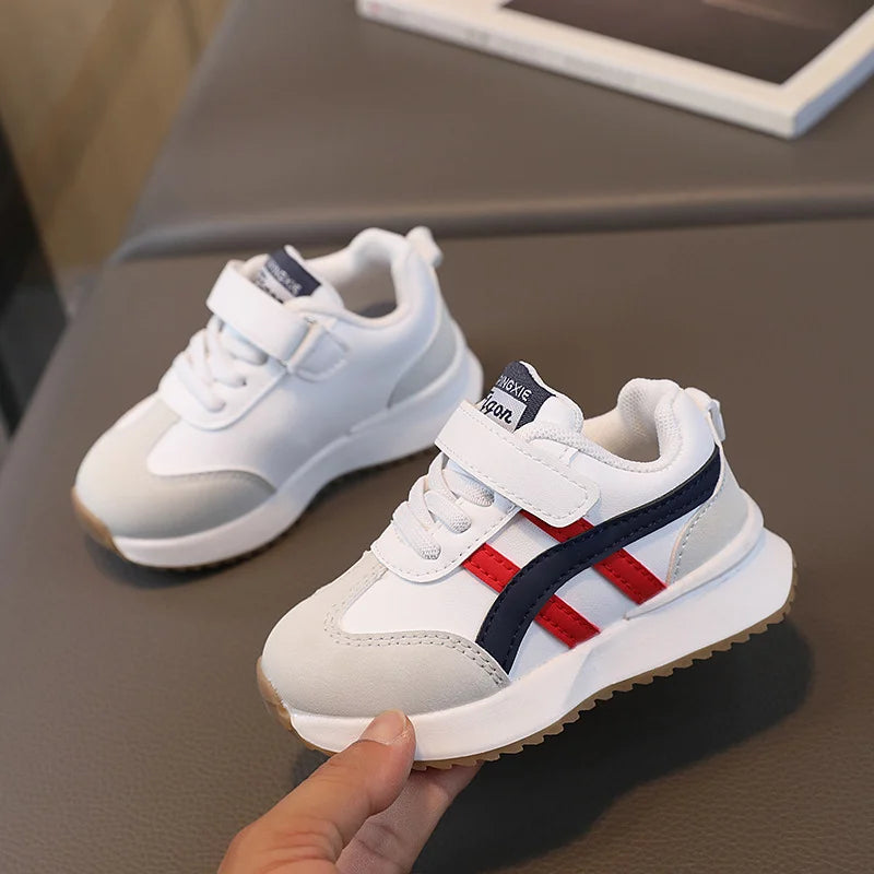 New Arrival Children Sport Men Shoes Wholesale Baby First Walking Footwear for Girls School Type Casual Kids Retro Sneakers Boys