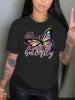 Women's Fashion Casual Short Sleeve T-Shirt with Neck Knit for Spring Summer Autumn Women Oversized T-shirt