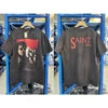 Factory Custom High Quality Cotton Men's T Shirt Print Tops Tee Washed Old Vintage Street Sleeveless Tshirts Men