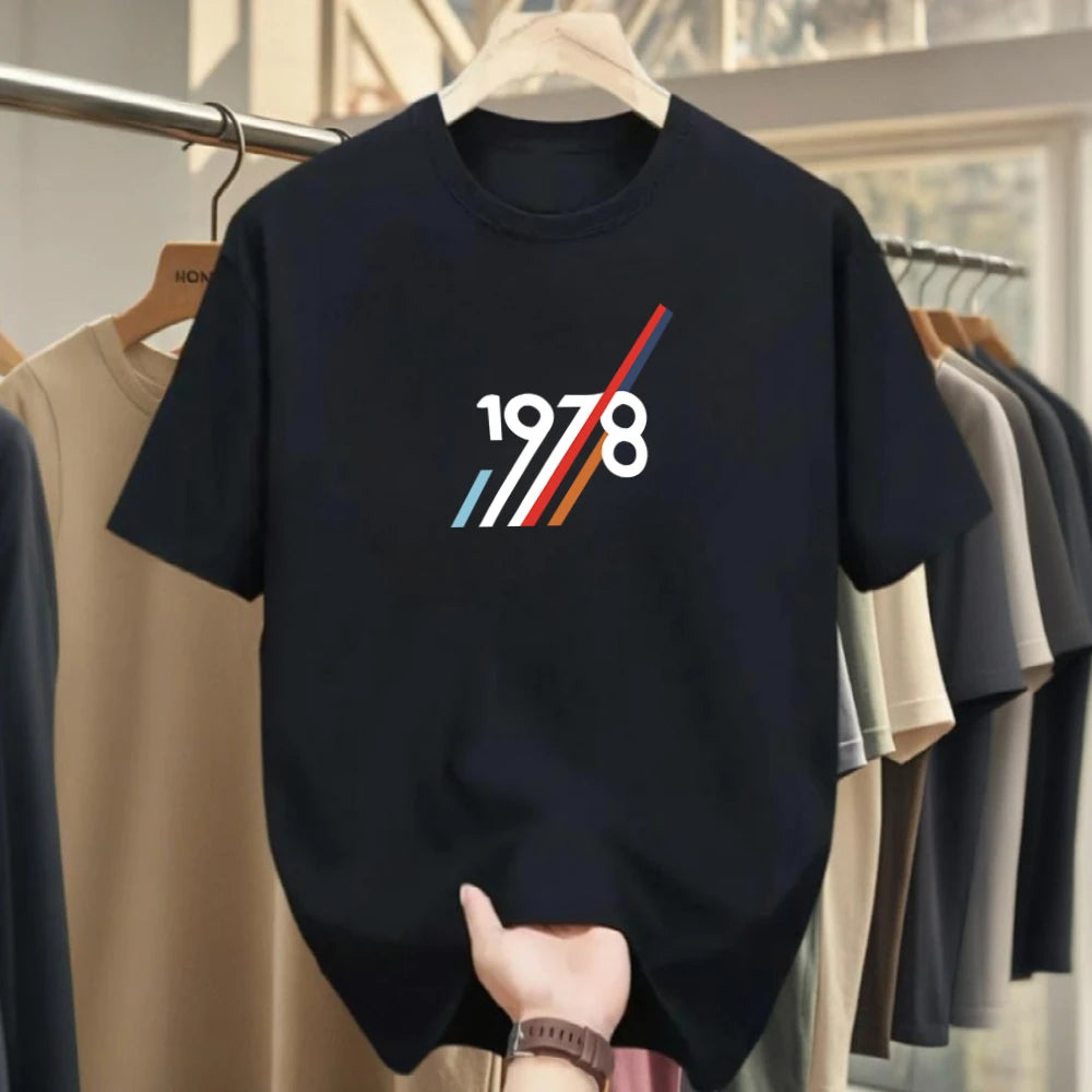 Free Customization of Printed Patterns Man T-shirt Wholesale New Summer Casual Clothing Your Logo Printing Tshirt Men's T-shirts