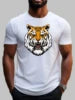 Wholesale Blank Plain Summer Clothes Customizable Your Logo Printing Polyester Cotton Tshirt Plus Size Men's T-shirt
