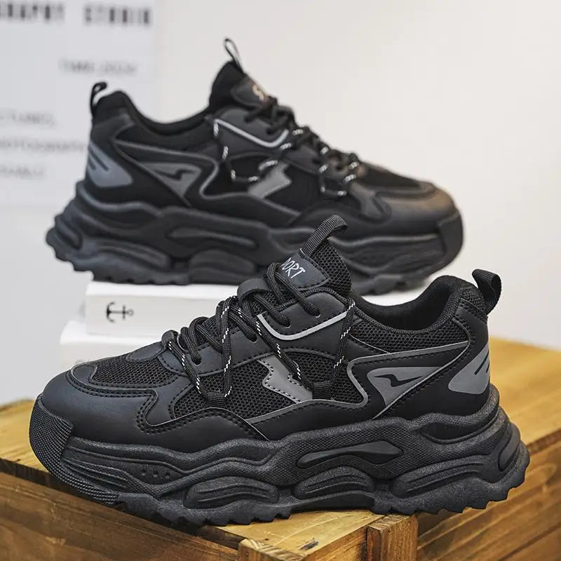The 2026 New Spring Versatile Casual Youth Height-Increasing Sneakers with Fashionable Retro Style