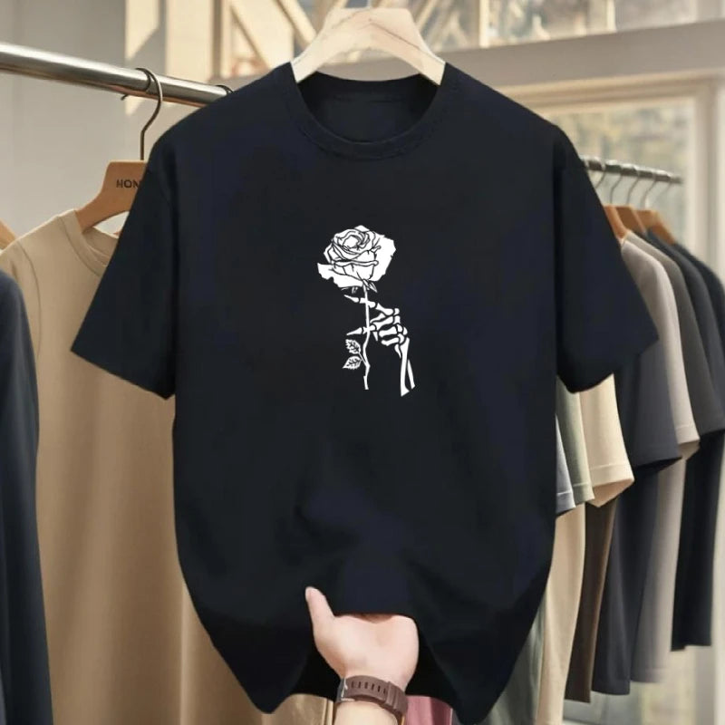 Customizable Printed Man T-shirt Wholesale Summer Casual Clothing Your Logo Printing Tshirt Plus Size Sports Men's T-shirts