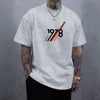 Free Customization of Printed Patterns Man T-shirt Wholesale New Summer Casual Clothing Your Logo Printing Tshirt Men's T-shirts