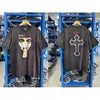Factory Custom High Quality Cotton Men's T Shirt Print Tops Tee Washed Old Vintage Street Sleeveless Tshirts Men