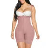 High Compression Open Bust Zipper Style Full Body Shaper Colombianas Fajas Bbl Post Op Surgery Stage 2 3 Women's Spandex