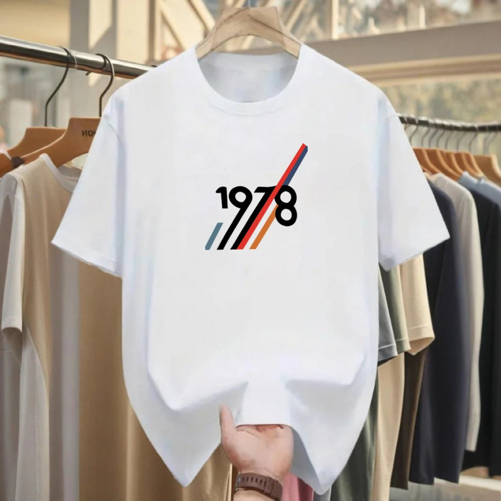 Free Customization of Printed Patterns Man T-shirt Wholesale New Summer Casual Clothing Your Logo Printing Tshirt Men's T-shirts