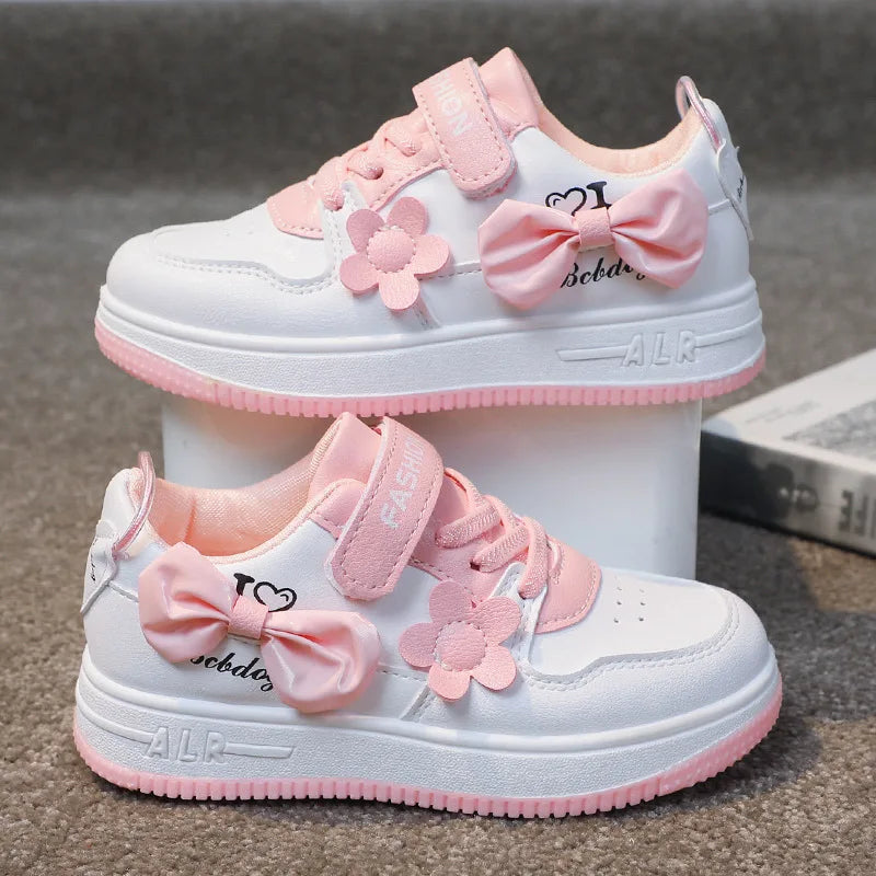 Girls' Sneaker Spring and Summer New Style School Student Shoes Children's Casual Sneakers Girls' Running Shoes