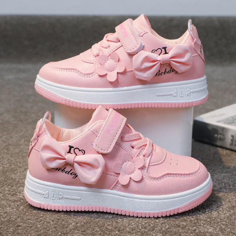 Girls' Sneaker Spring and Summer New Style School Student Shoes Children's Casual Sneakers Girls' Running Shoes