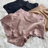 Invisible Waist Slimming Panties Briefs Elastic Butt Lifter Control Underpants Fajas Colombians Underwear Shorts with Lace Trim