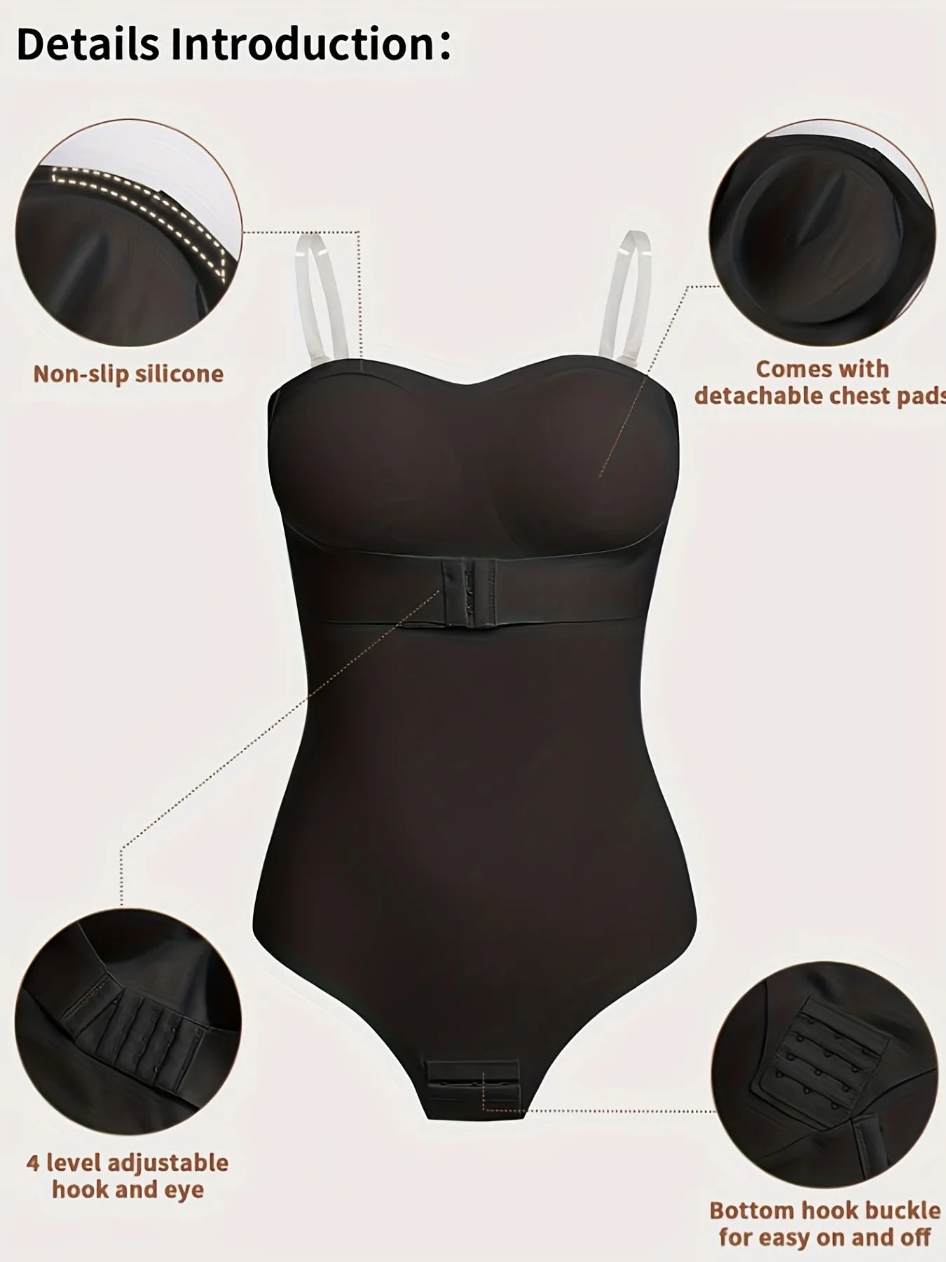 3PCS Women Compression Panties Corset Seamless Tummy Full Body Sling Abdominal High Compression Colombianas Women Fajas in Stock