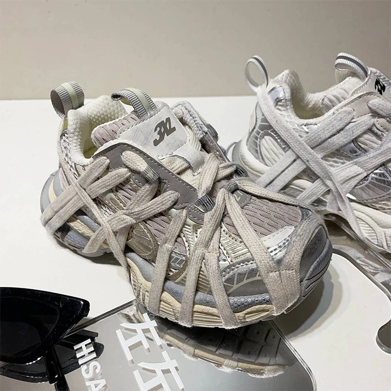 TBS Hottest Trendy Brand Children 3xl Boys Sneakers Spider Strap Vintage Sports Shoes Nice Quality Distressed Chunky Sneakers