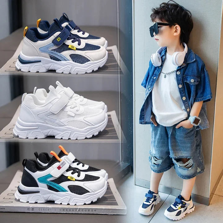 Children's Casual Sneakers for Boys and Girls Kids Sports Shoes for Outdoor Basketball and Running Winter Season