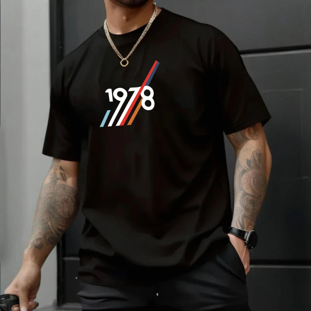 Free Customization of Printed Patterns Man T-shirt Wholesale New Summer Casual Clothing Your Logo Printing Tshirt Men's T-shirts