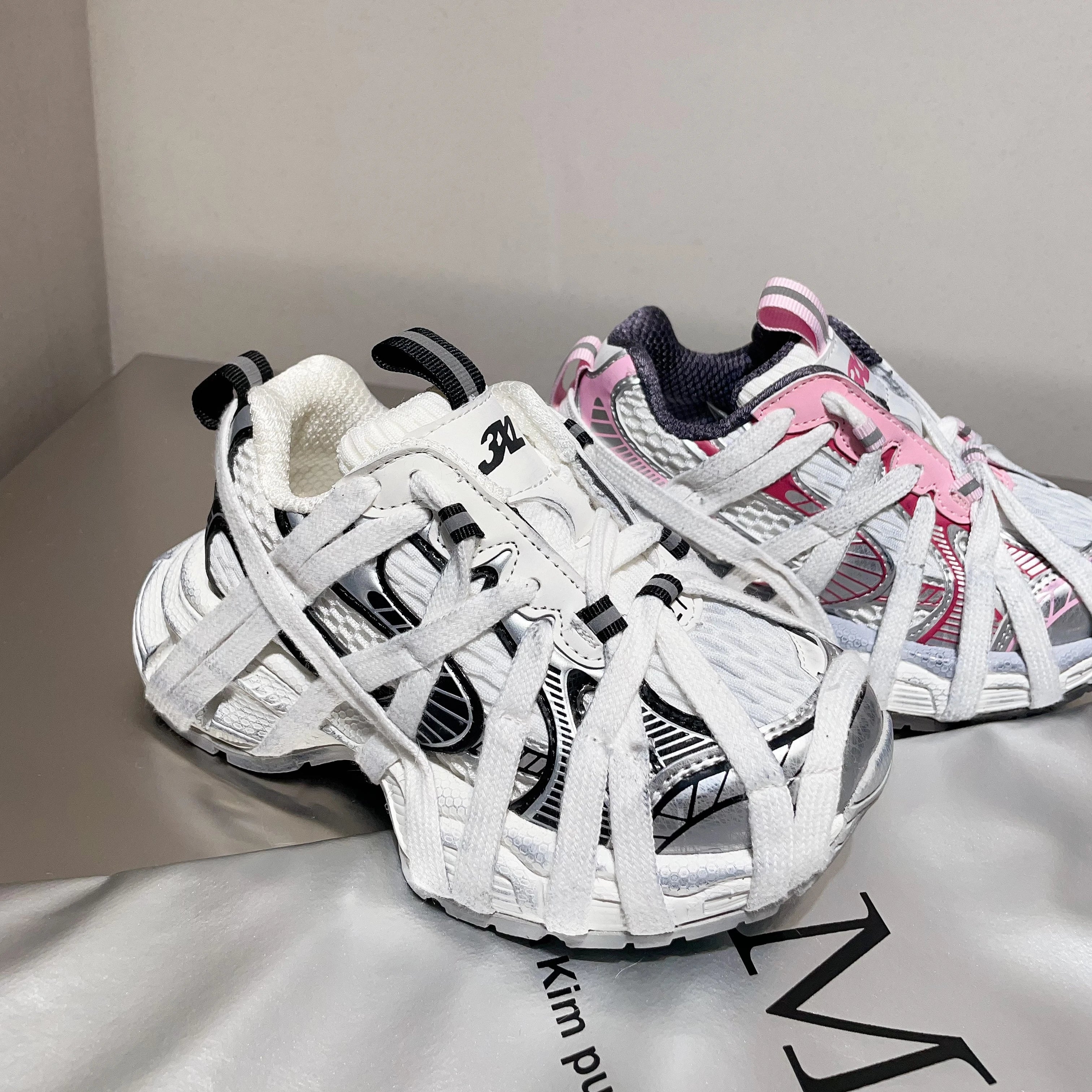 TBS Hottest Trendy Brand Children 3xl Boys Sneakers Spider Strap Vintage Sports Shoes Nice Quality Distressed Chunky Sneakers