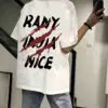 Best-selling High Street Unisex 100% Cotton Oversized Short-sleeved Three-piece Set Loose Casual T-shirt Versatile Summer