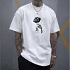 Customizable Printed Man T-shirt Wholesale Summer Casual Clothing Your Logo Printing Tshirt Plus Size Sports Men's T-shirts