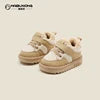 2025 New Winter Kids Sneakers - Soft Sole Thermal Slip-On Shoes, Boys Girls Non-Slip Plush Casual Shoes