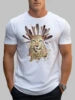 Wholesale Blank Plain Summer Clothes Customizable Your Logo Printing Polyester Cotton Tshirt Plus Size Men's T-shirt