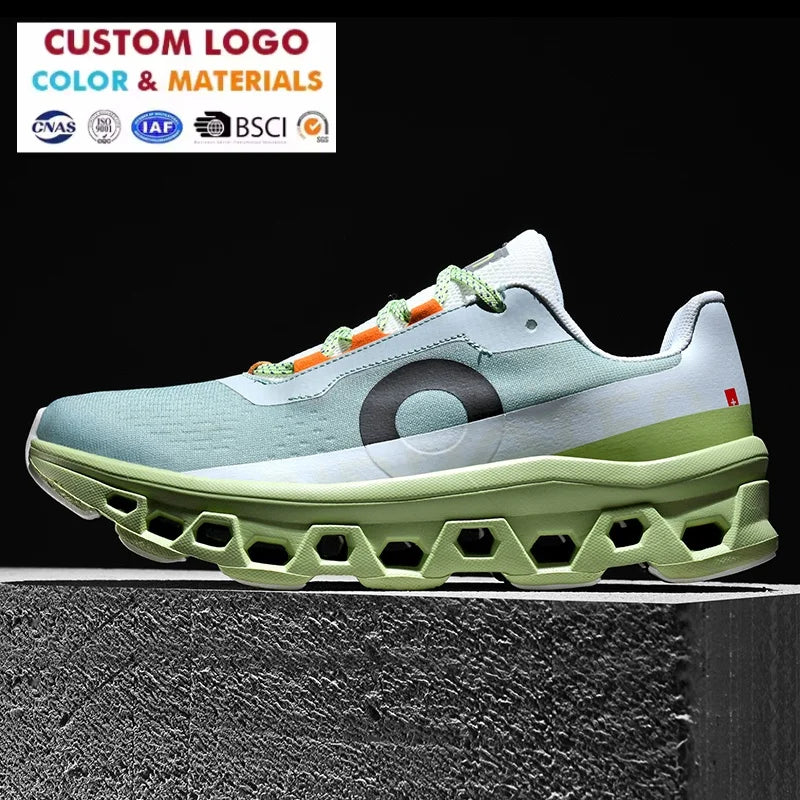 Top Quality 0n Comfortable Running Shoes for Men and Women Unisex Breathable Ultralight Outdoor Running Sneakers Fashion