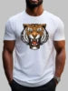 Wholesale Blank Plain Summer Clothes Customizable Your Logo Printing Polyester Cotton Tshirt Plus Size Men's T-shirt
