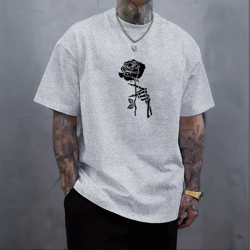 Customizable Printed Man T-shirt Wholesale Summer Casual Clothing Your Logo Printing Tshirt Plus Size Sports Men's T-shirts