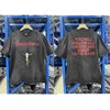 Factory Custom High Quality Cotton Men's T Shirt Print Tops Tee Washed Old Vintage Street Sleeveless Tshirts Men